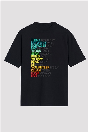 Swedish House Mafia Siyah Unisex Oversize Tişört T-Shirt