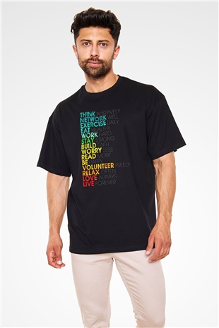 Swedish House Mafia Siyah Unisex Oversize Tişört T-Shirt