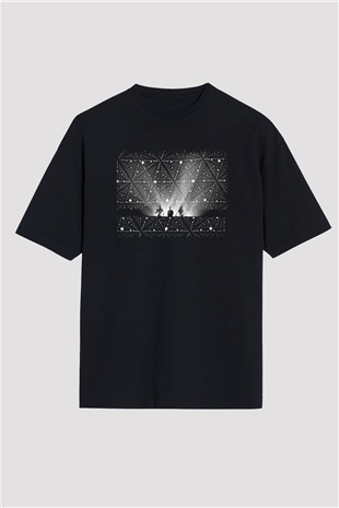 Swedish House Mafia Siyah Unisex Oversize Tişört T-Shirt
