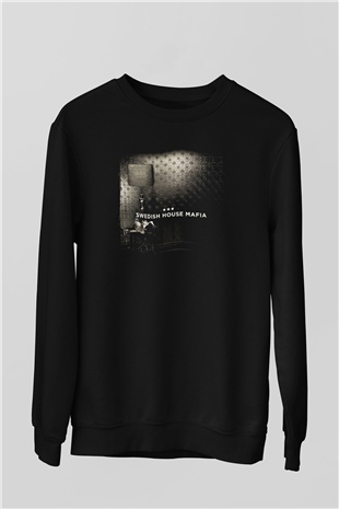 Swedish House Mafia Siyah Unisex Sweatshirt