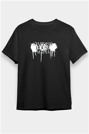 Swedish House Mafia Siyah Unisex Tişört T-Shirt - TişörtFabrikası