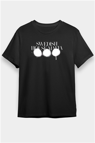 Swedish House Mafia Siyah Unisex Tişört T-Shirt - TişörtFabrikası