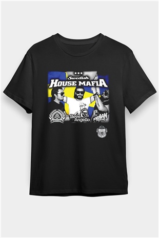 Swedish House Mafia Siyah Unisex Tişört T-Shirt - TişörtFabrikası