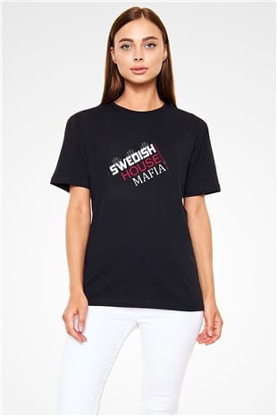 Swedish House Mafia Siyah Unisex Tişört T-Shirt - TişörtFabrikası