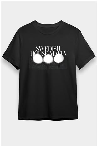 Swedish House Mafia Siyah Unisex Tişört T-Shirt - TişörtFabrikası