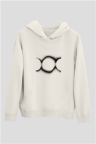 Swedish House MafiaBaskılı Beyaz Hoodie