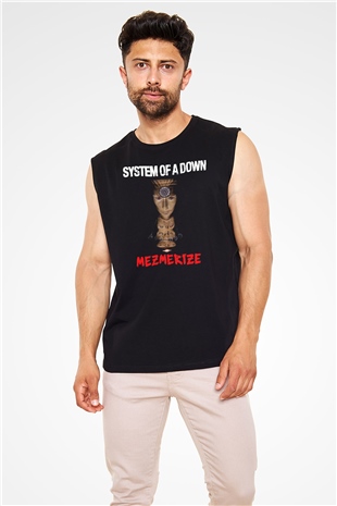 System of a Down Siyah Unisex Kolsuz Tişört