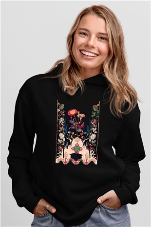 Tac Mahal Siyah Unisex Hoodie