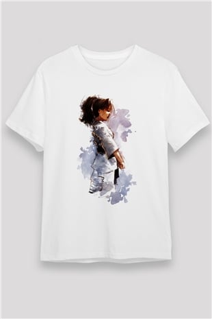 Taekwondo Beyaz Unisex Tişört T-Shirt - TişörtFabrikası