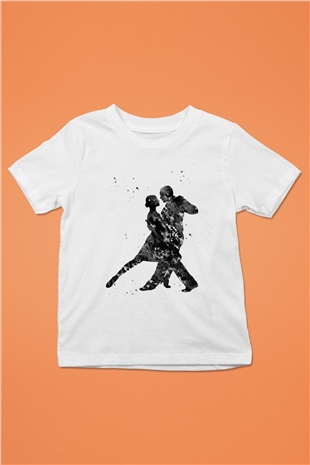 Tango Beyaz Unisex Çocuk Tişört