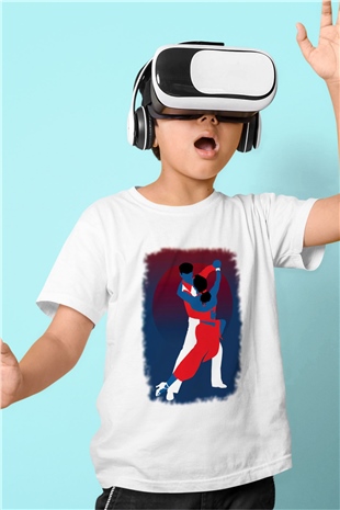 Tango Beyaz Unisex Çocuk Tişört