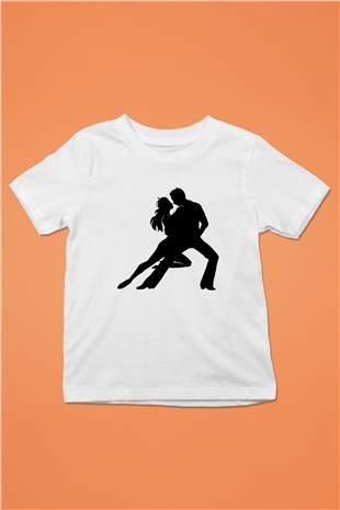 Tango Beyaz Unisex Çocuk Tişört