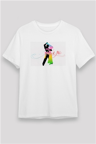 Tango Beyaz Unisex Tişört T-Shirt - TişörtFabrikası
