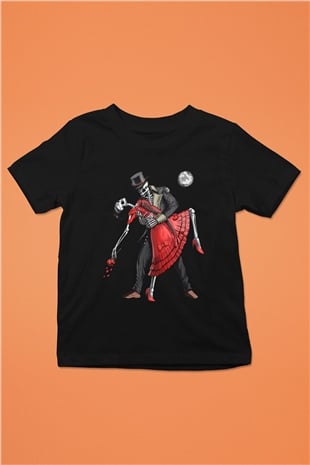 Tango Siyah Unisex Çocuk Tişört