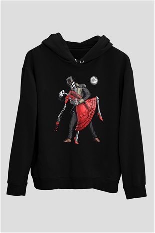 Tango Siyah Unisex Hoodie