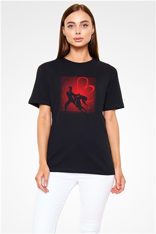 Tango Siyah Unisex Tişört T-Shirt - TişörtFabrikası