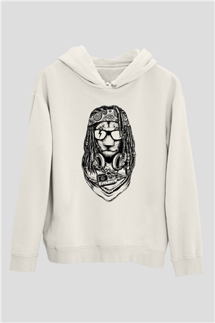 Tasarım Kapşonlu Sweatshirt TSR109