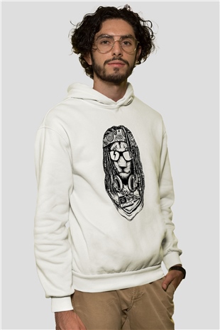 Tasarım Kapşonlu Sweatshirt TSR109