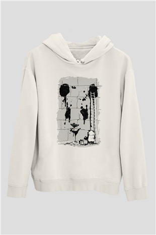 Tasarım Kapşonlu Sweatshirt TSR113