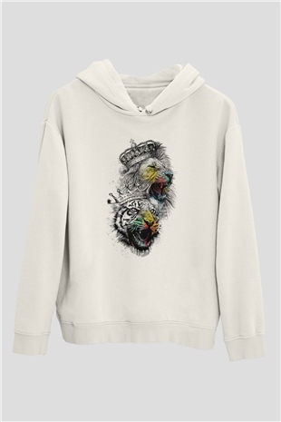 Tasarım Kapşonlu Sweatshirt TSR115