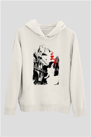 Tasarım Kapşonlu Sweatshirt TSR118