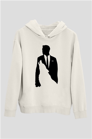 Tasarım Kapşonlu Sweatshirt TSR119