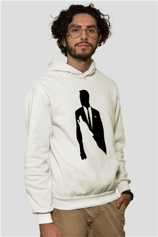 Tasarım Kapşonlu Sweatshirt TSR119
