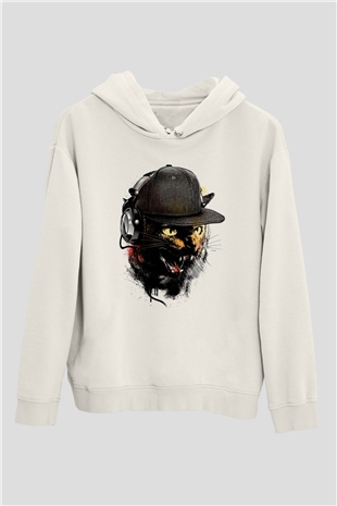 Tasarım Kapşonlu Sweatshirt TSR132