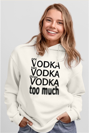 Tasarım Kapşonlu Sweatshirt TSR137