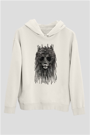 Tasarım Kapşonlu Sweatshirt TSR164