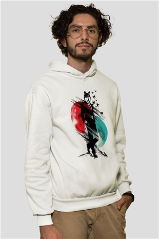 Tasarım Kapşonlu Sweatshirt TSR167