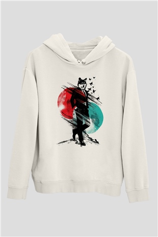 Tasarım Kapşonlu Sweatshirt TSR167