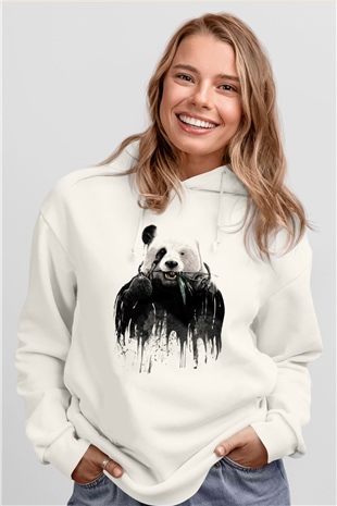 Tasarım Kapşonlu Sweatshirt TSR215