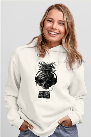 Tasarım Kapşonlu Sweatshirt TSR216