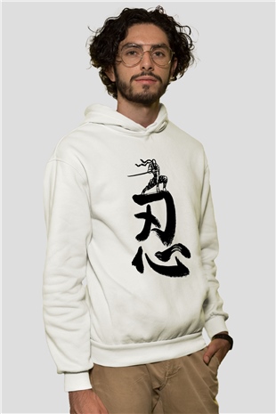 Tasarım Kapşonlu Sweatshirt TSR221