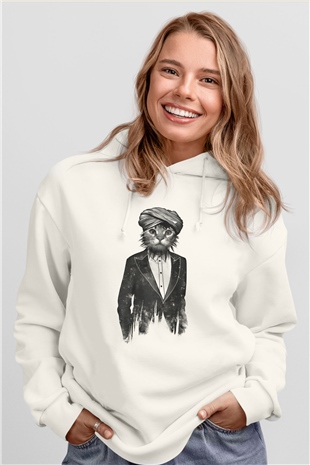 Tasarım Kapşonlu Sweatshirt TSR284