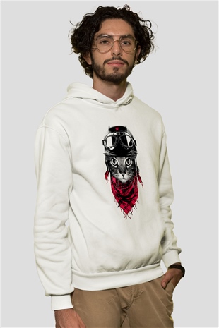 Tasarım Kapşonlu Sweatshirt TSR293
