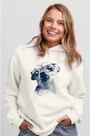 Tasarım Kapşonlu Sweatshirt TSR3