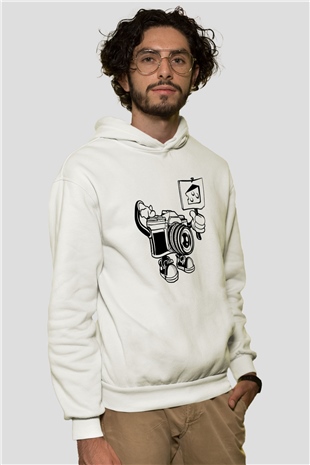 Tasarım Kapşonlu Sweatshirt TSR311