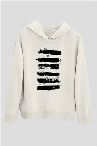 Tasarım Kapşonlu Sweatshirt TSR359