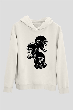 Tasarım Kapşonlu Sweatshirt TSR371
