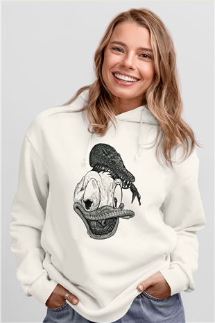Tasarım Kapşonlu Sweatshirt TSR380