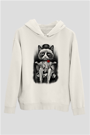 Tasarım Kapşonlu Sweatshirt TSR44