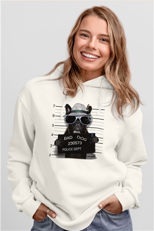 Tasarım Kapşonlu Sweatshirt TSR461