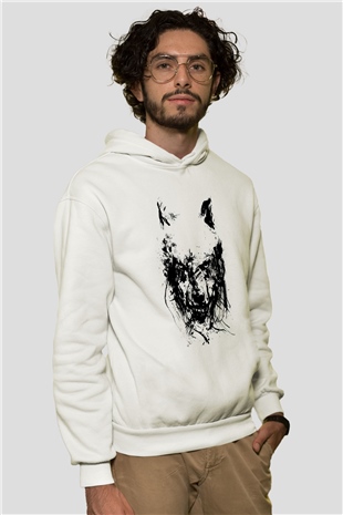 Tasarım Kapşonlu Sweatshirt TSR466