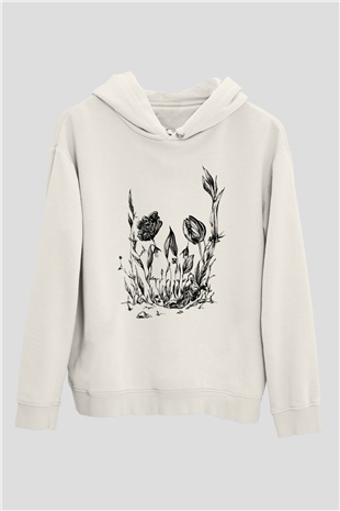Tasarım Kapşonlu Sweatshirt TSR543