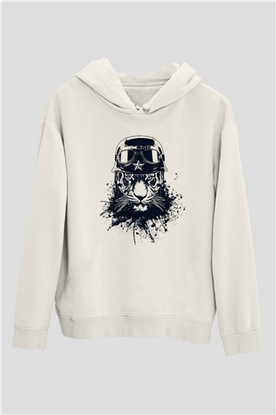Tasarım Kapşonlu Sweatshirt TSR76