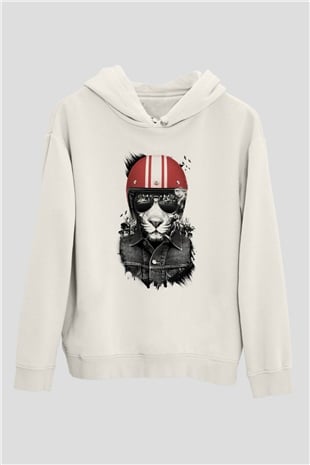 Tasarım Kapşonlu Sweatshirt TSR77