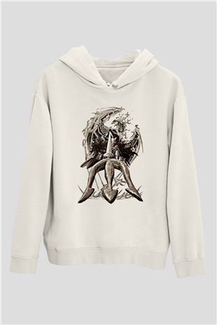 Tasarım Kapşonlu Sweatshirt TSR80