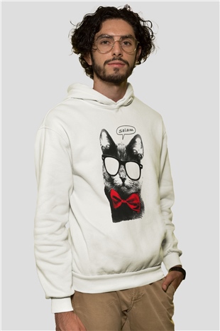 Tasarım Kapşonlu Sweatshirt TSR81